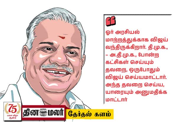கரூரில் தி.மு.க.,வினர் மிகப்பெரிய சதியை செய்துவிட்டனர்: த.வெ.க., ஆனந்த்