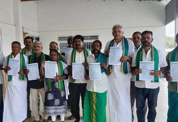  65 விவசாய சங்கங்கள் இணைந்து தி.மு.க.,வுக்கு எதிராக களப்பணி