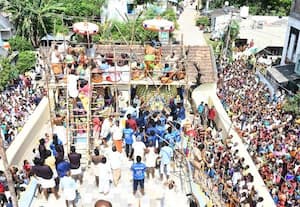  வி.புதுப்பாளையம் கிராமத்தில்கோவில் கும்பாபிேஷக விழா   