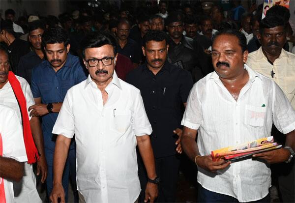 யாரையும் விமர்சித்து பேச விரும்பவில்லை: விஜய் தொகுதியில் முதல்வர் ஸ்டாலின் பேச்சு