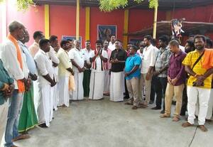தே.ஜ., கூட்டணி வேட்பாளர்களுக்கு ஆதரவு :மாவட்ட ஹிந்து முன்னணி தீர்மானம்