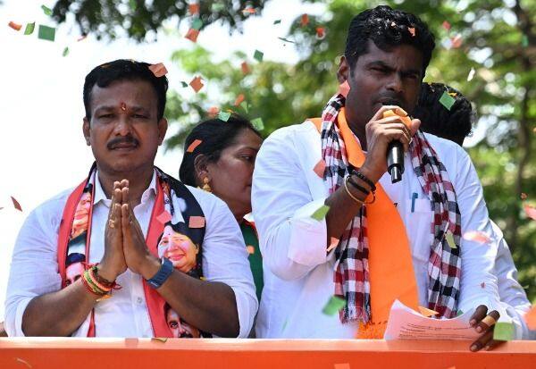  பிரேமலதா உடம்பில் விஜயகாந்த் ஆவி புகுந்தது: அண்ணாமலை