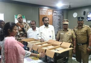 திமுக நிர்வாகி காரில் ரூ.2.44 கோடி சிக்கியது