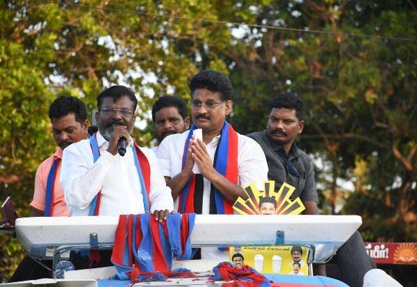  திருக்கோவிலுார் பகுதியில் அனல் பறந்த தி.மு.க., இறுதி கட்ட பிரசாரம்
