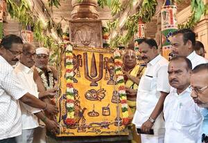  பழநி சித்திரை திருவிழா கொடியேற்றதுடன் துவக்கம்