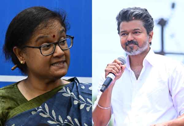 சாலைகளில் போலீஸ் பாதுகாப்பு: தேர்தல் அதிகாரிக்கு விஜய் கடிதம்