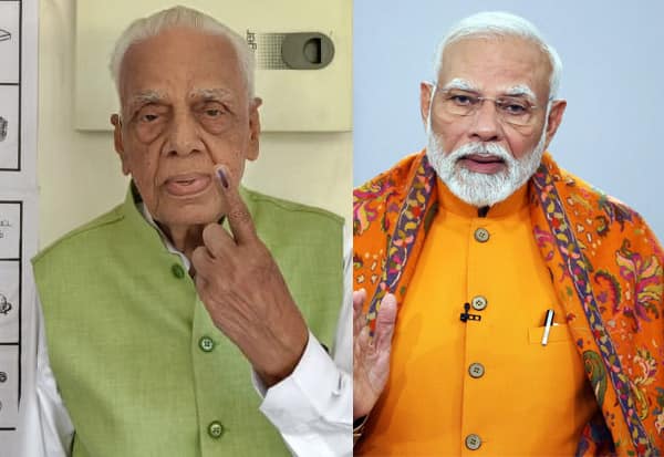 99 வயது ஹண்டே ஓட்டுப்பதிவு பகிர்ந்து இளைஞர்களுக்கு பிரதமர் மோடி வேண்டுகோள்