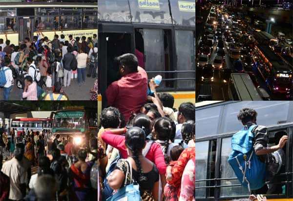 போதிய பஸ்வசதி இல்லை: தென் மாவட்டங்களில் ஓட்டுப்பதிவு குறைய இதுவே காரணம்