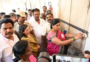 கடலுார் ஓட்டு எண்ணும் மையத்தில் சீல் வைப்பு 