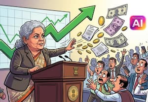  நிர்மலா சீதாராமன் அறிவிப்பால் 'ஐ.டி.பி.ஐ., பேங்க்' ஏற்றம்