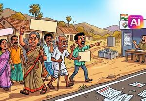  ஊர் பெயரை மாற்றக்கோரி தேர்தல் புறக்கணிப்பு