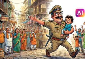  சாந்தினி சவுக் பகுதியில் கடத்தப்பட்ட குழந்தை 8 நாள்களுக்கு பின் மீட்பு