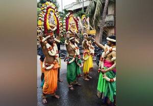  காட்டூர் வி.ஜி. லே-அவுட்டில் திருக்கல்யாண உற்சவ விழா