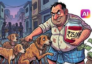  தெருநாய்களின் ரத்தம் ரூ.25,000க்கு விற்பனை