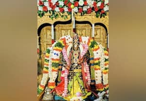  மானாமதுரை வீர அழகர் கோயில் சித்திரை விழாவில் எதிர் சேவை