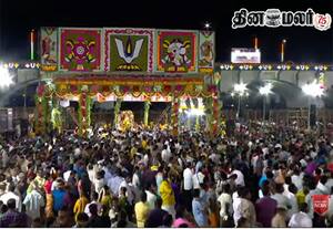 அழகர் ஆற்றில் இறங்கும் வைபவம்; தினமலர் யூடியூப் தளத்தில் நேரடி ஒளிபரப்பு