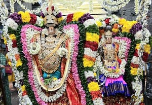 வேதபுரீஸ்வரர் கோவிலில் ஊஞ்சல் உற்சவம்