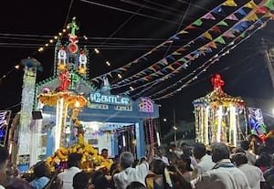  சூசையப்பர் சர்ச் தேர்பவனி விழா