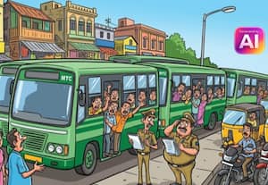  ஒரே நேரத்தில் ஒரே வழித்தடத்தில் 4 பஸ்கள் சோதனை நடத்த குழு அமைத்தது எம்.டி.சி.,
