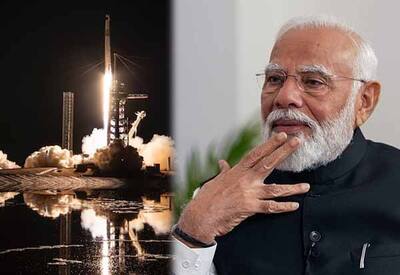  வெற்றிகரமாக விண்ணில் பாய்ந்தது 'மிஷன் த்ரிஷ்டி' செயற்கைக்கோள்; பிரதமர் மோடி பாராட்டு