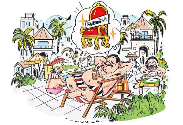 அமைச்சர் கனவில் மிதக்கும் அதிமுக - எம்.எல்.ஏ.க்கள்; புதுச்சேரி ரிசார்ட்டில் உற்சாகம்