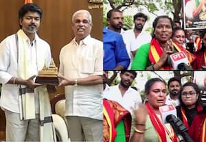 முதல்வராகிறார் விஜய்; தவெக அலுவலகம் முன் தொண்டர்கள் கொண்டாட்டம்