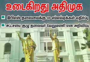 உடைகிறது அதிமுக; இபிஎஸ் தலைமைக்கு 30 எம்எல்ஏக்கள் எதிர்ப்பு
