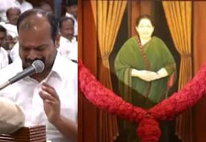  'அம்மா காப்பாத்துங்க': ஜெயலலிதா படத்தை வணங்கி அழுத அ.தி.மு.க., -- எம்.எல்.ஏ.,