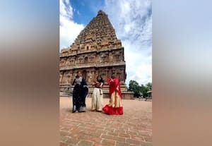 தஞ்சை பெரிய கோவிலில் 'ரீல்ஸ்' அதிகாரிகள் அலட்சியம் என புகார்