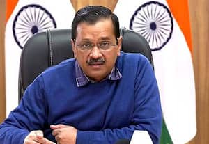 Kejriwal visits Goa temple refuses to talk about politics