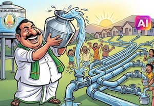 ஒரு வழியாக சீரானது குடிநீர் விநியோகம்