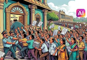 அமைச்சர்களின் அலுவலகங்களில் பணிபுரிய ஆர்வம்: அரசு அதிகாரிகள், ஊழியர்கள் 10,000 பேர் மனு
