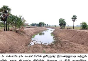  புக்கத்துறை வடிகால்வாயில் தடுப்பணை கட்ட கலெக்டர் உறுதி