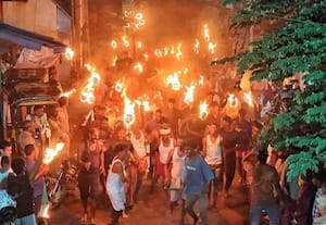  பாடலீஸ்வரர் கோவிலில் எல்லை கட்டுதல் உற்சவம்