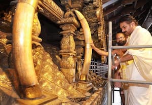 குருவாயூர் கேசவன் சிலை தந்தங்கள் மறுசீரமைப்பு