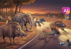 குடிநீர், உணவுக்காக வெளியேறும் வன விலங்குகள்... பாதுகாக்கப்படுமா?:வாகனங்களில் சிக்கி உயிரிழக்கும் பரிதாபம்