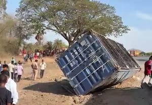 Tempo-lorry collision in Maharashtra 13 people from wedding party killed