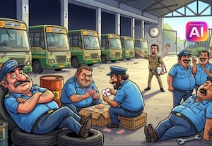  ஆட்சி மாறினாலும் பணிக்கு மாற மாட்டோம் 'தில்லாலங்கடி' வேலையில் தொழிற்சங்கத்தினர் போக்குவரத்துக் கழகத்தில்தான் இந்த 'கூத்து'