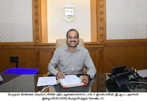 சென்னை மாநகராட்சி புது கமிஷனர் பொறுப்பேற்பு