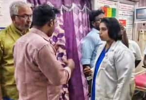 தென்காசியில் த.வெ.க., மாவட்ட செயலாளர்கள் ஆய்வு சர்ச்சை: அரசு மருத்துவமனை, அம்மா உணவகங்களில் தன்னிச்சை நடவடிக்கை என விமர்சனம்
