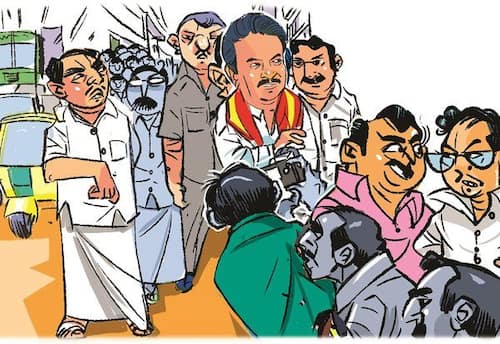  'வெட்டியா நிக்க வச்சிருக்காரே!'