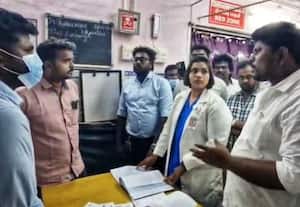  த.வெ.க., நிர்வாகிகள் ஆய்வு அரசு அதிகாரிகள் அதிர்ச்சி