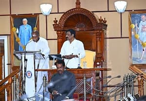  புதுச்சேரி எம்.எல்.ஏ.,க்கள் பதவியேற்பு 26 பேர் கடவுளின் பெயரில் உறுதிமொழி ஏற்பு புதுச்சேரி எம்.எல்.ஏ.,க்கள் பதவியேற்பு 26 பேர் கடவுளின் பெயரில் உறுதிமொழி ஏற்பு