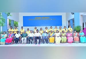  ஜான்டூயி மெட்ரிக் பள்ளி மாணவர்கள் 100 சதவீதம் தேர்ச்சி பெற்று சாதனை