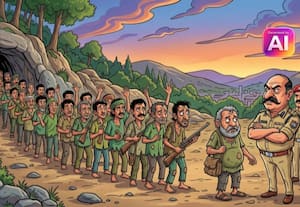  ஜார்க்கண்டில் ஒரே நாளில் 27 நக்சல்கள் போலீசில் சரண்