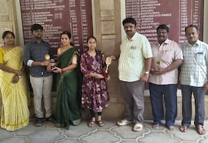  பத்தாம் வகுப்பு அரசு பொதுத் தேர்வில் கம்பம் நாகமணியம்மாள் பள்ளி சாதனை