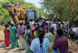  ஆக்கிரமிப்புகளை அகற்ற எடையாளம் மக்கள் எதிர்ப்பு