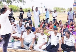  கிராவல் குவாரியை எதிர்த்து போராட்டம் அதிகாரிகள் சமரச பேச்சு