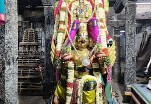  நரசிம்ம பெருமாள் கோவிலில் கருடசேவை விமரிசை