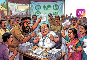  சான்றிதழ் வழங்கும் சிறப்பு முகாமில் பொதுமக்கள் திடீர் போராட்டம்